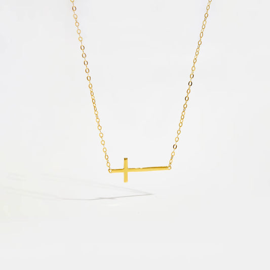 PureGrace™ 925 Sterling Silver Cross Necklace – Timeless Elegance, Redefined