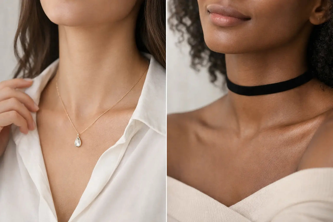 Pendant Necklaces vs Chokers: Which Suits You?