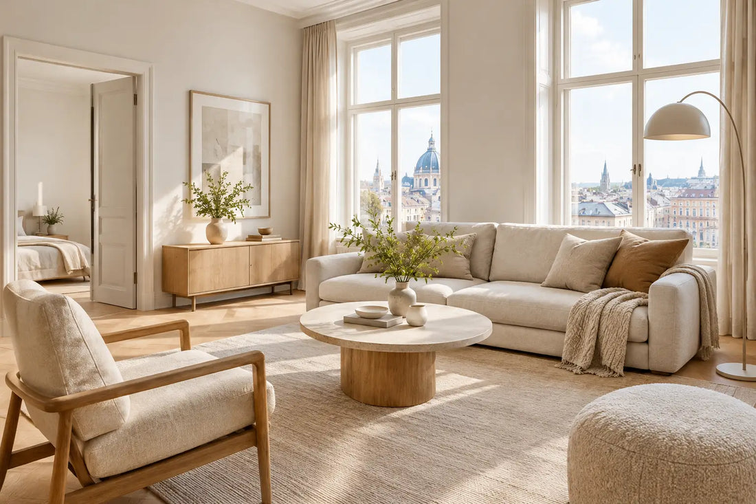 Vienna Apartment Design for Calm Modern Living