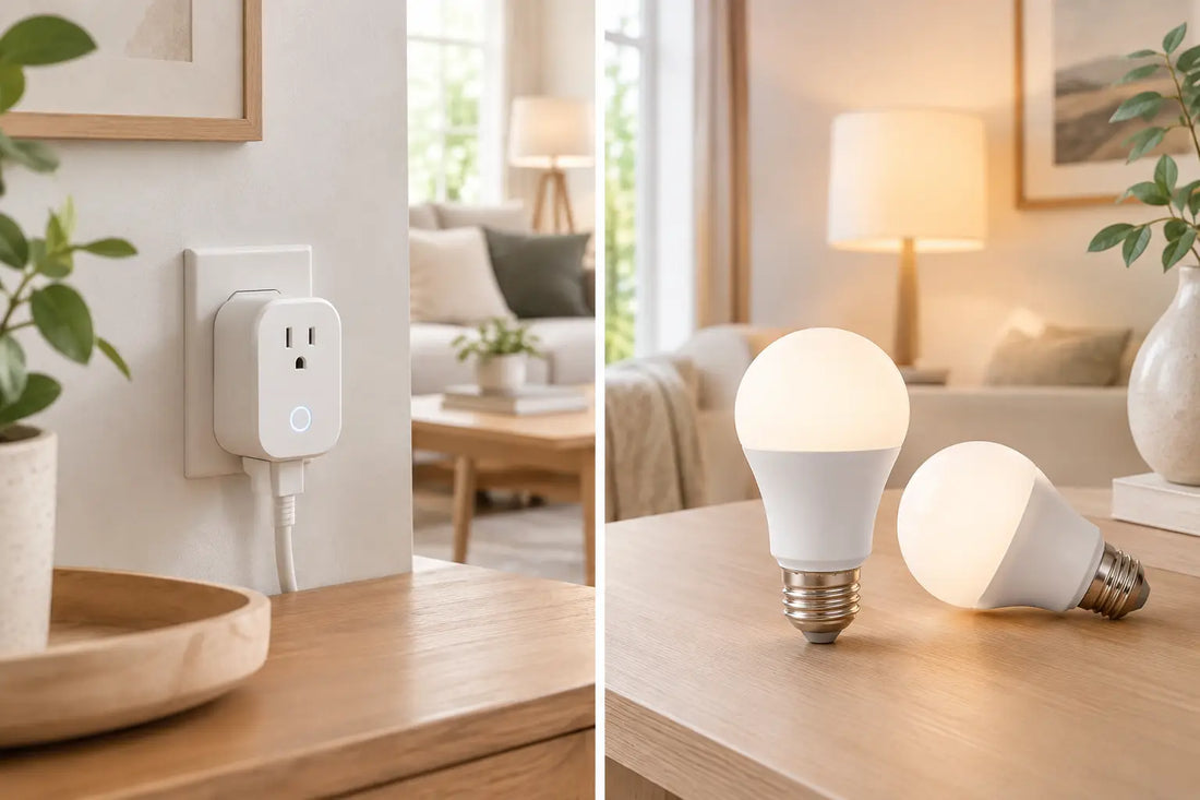 Smart Plugs vs Smart Bulbs for a Modern Home