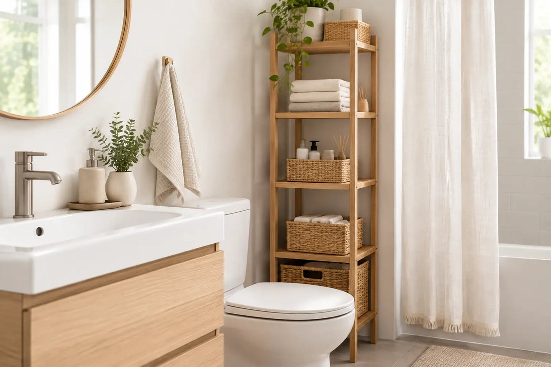 Small Bathroom Storage Guide for Calm Spaces