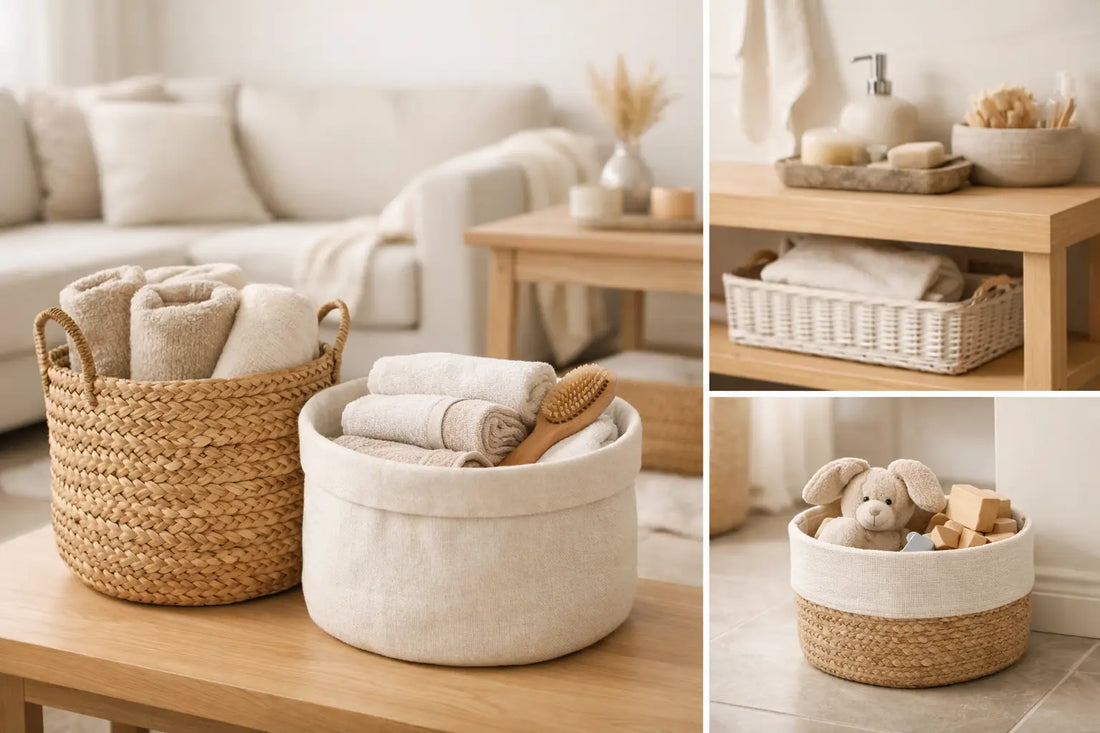 Storage Baskets That Bring Calm to Every Room