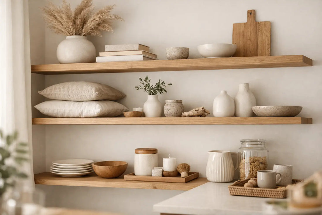 How to Style Open Shelving With Lasting Ease