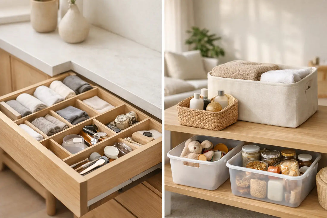 Drawer Dividers vs Storage Bins for Every Room