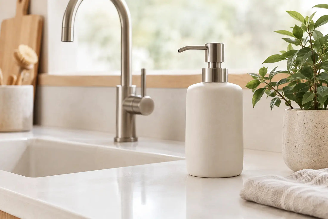 Modern Soap Dispensers for a Calmer Sink