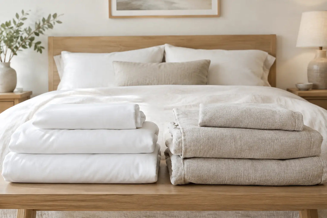 Cotton vs Linen Bedding for a Calmer Bedroom
