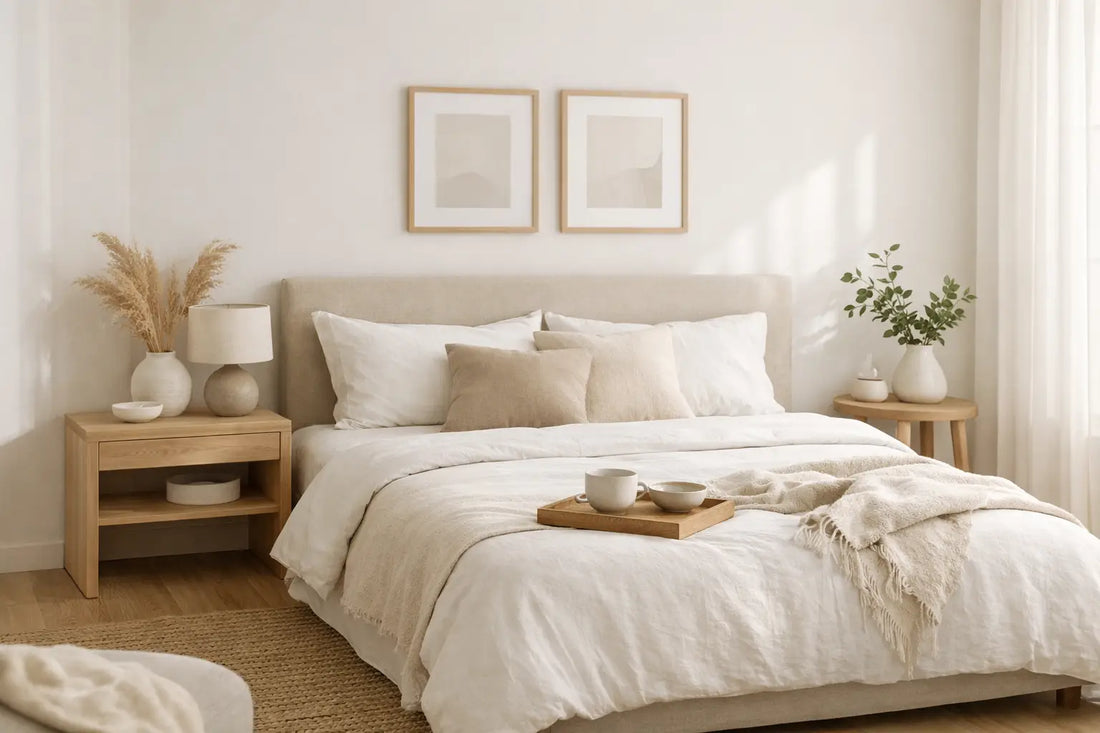 A Minimalist Bedroom Makeover That Feels Like Home