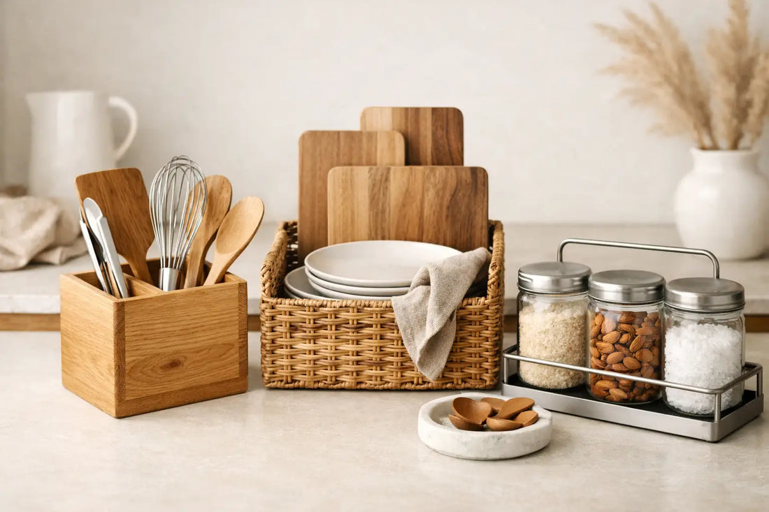 Kitchen Organizer Materials That Last Beautifully