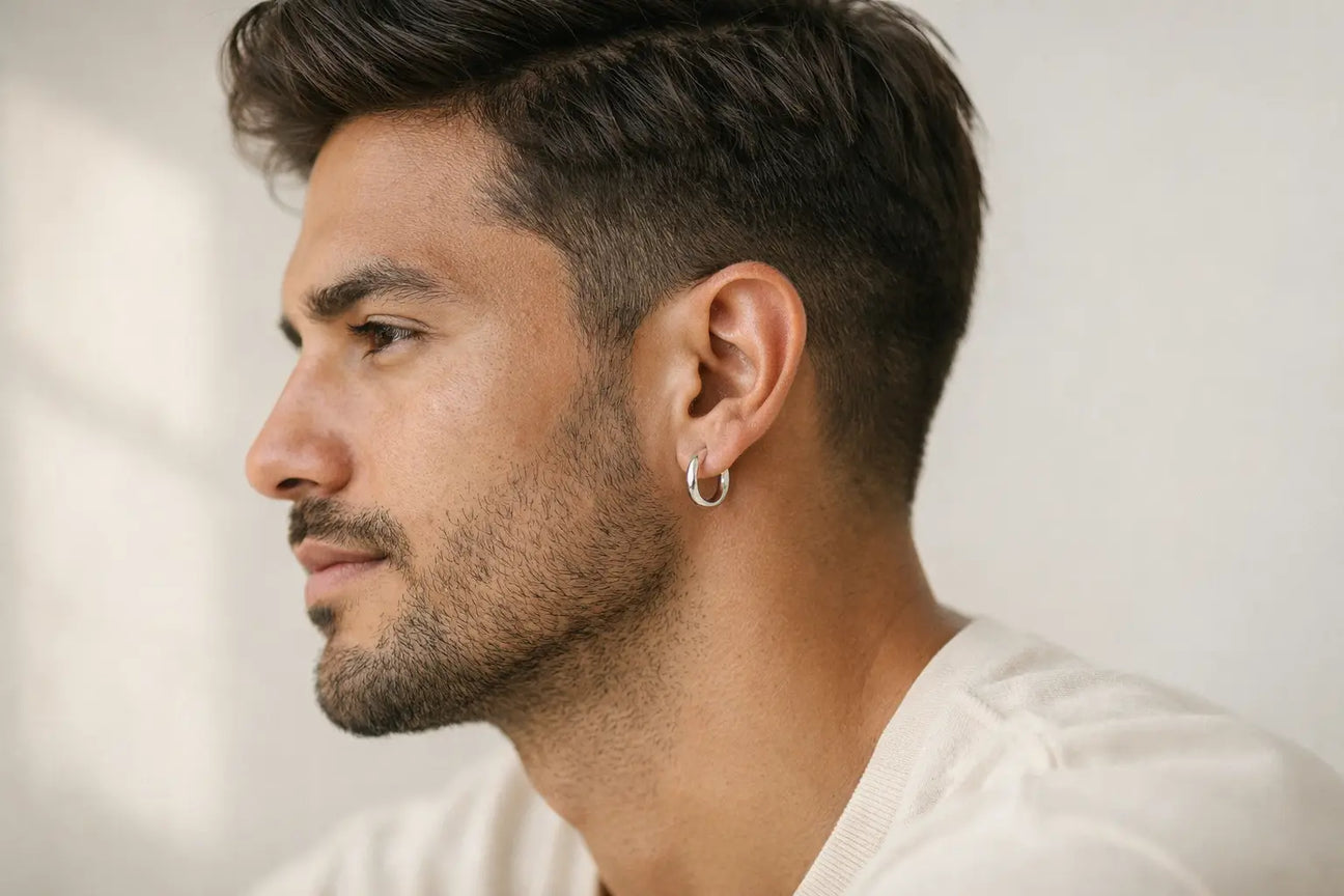 Can Men Wear Hoop Earrings?