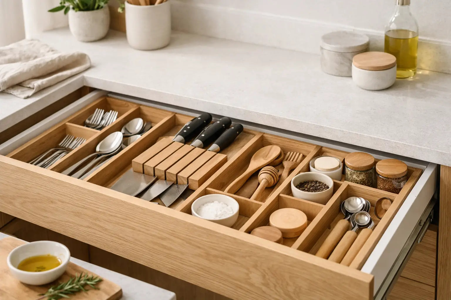 Best Kitchen Drawer Inserts for Calm Cooking