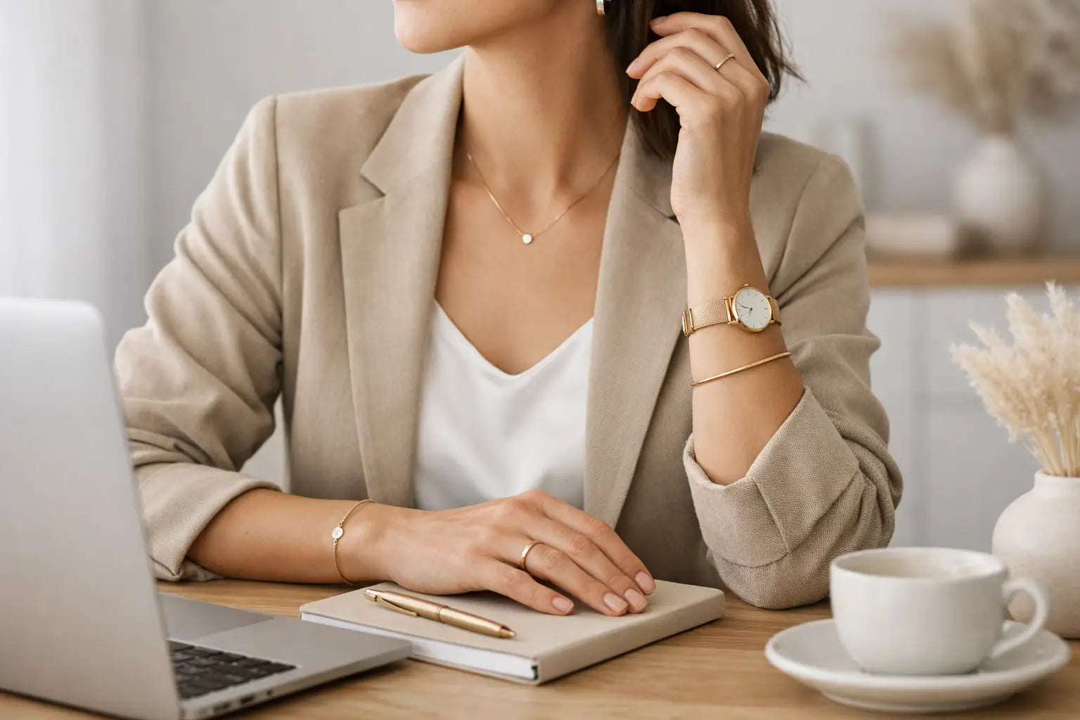 Minimal Jewelry Styling Examples for Work