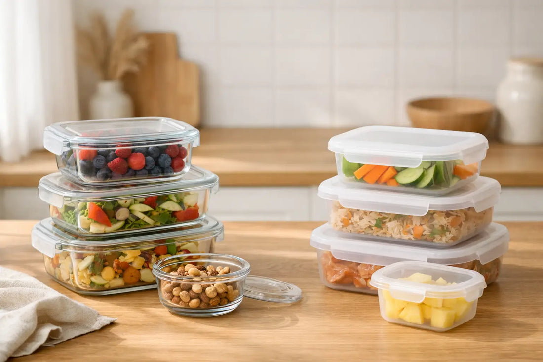 Glass Containers vs Plastic Containers at Home