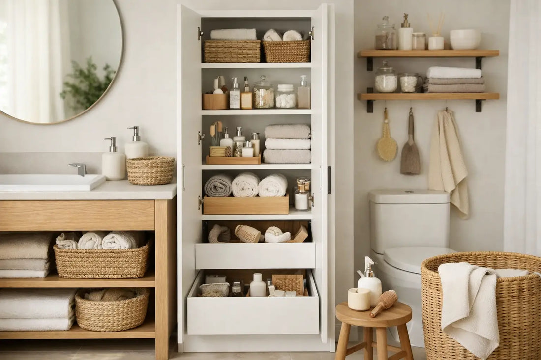 Bathroom Storage Transformation, Made Simple