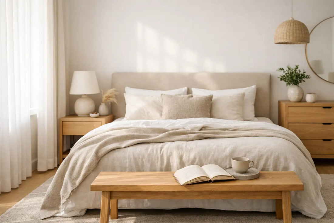 A Calming Bedroom Layout That Feels Considered