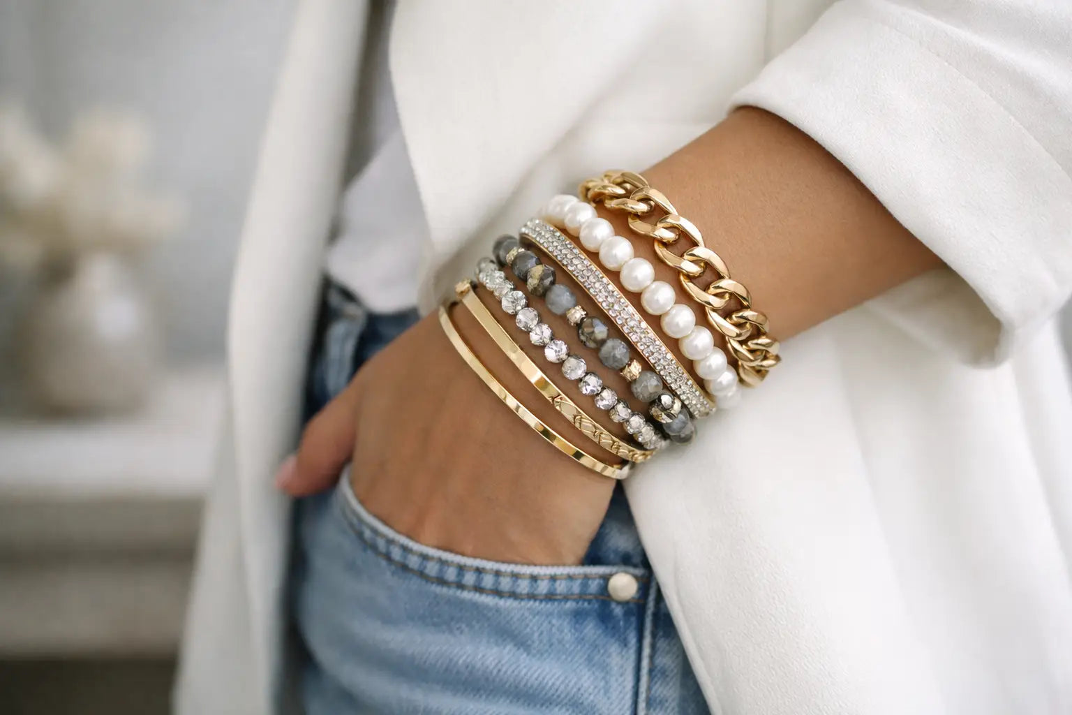 Best Bracelets for Stacking, Styled Well