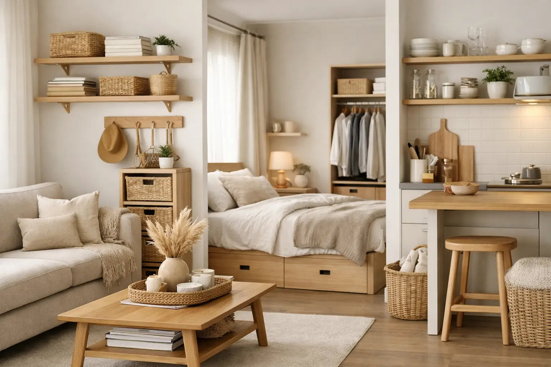 A Studio Apartment Storage Example That Works