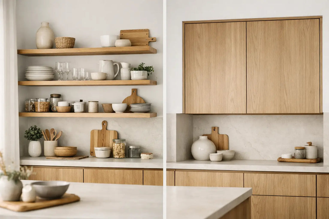 Open Shelving Versus Closed Storage: Which Fits?