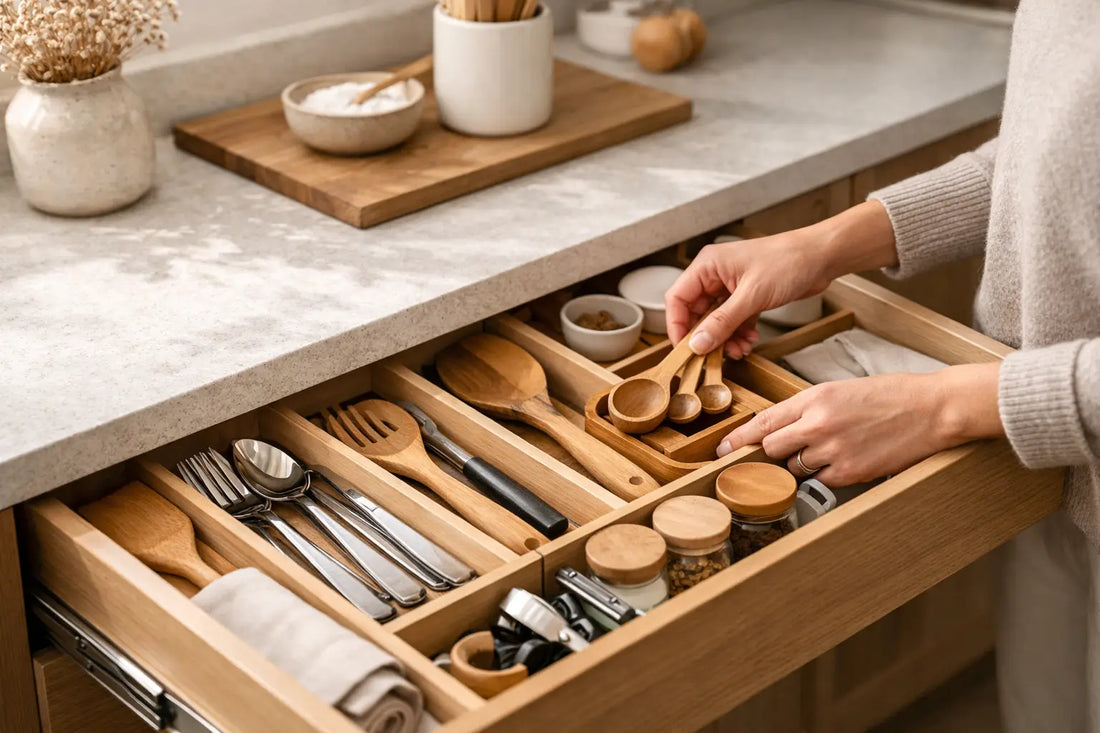 How to Organize Kitchen Drawers With Intention