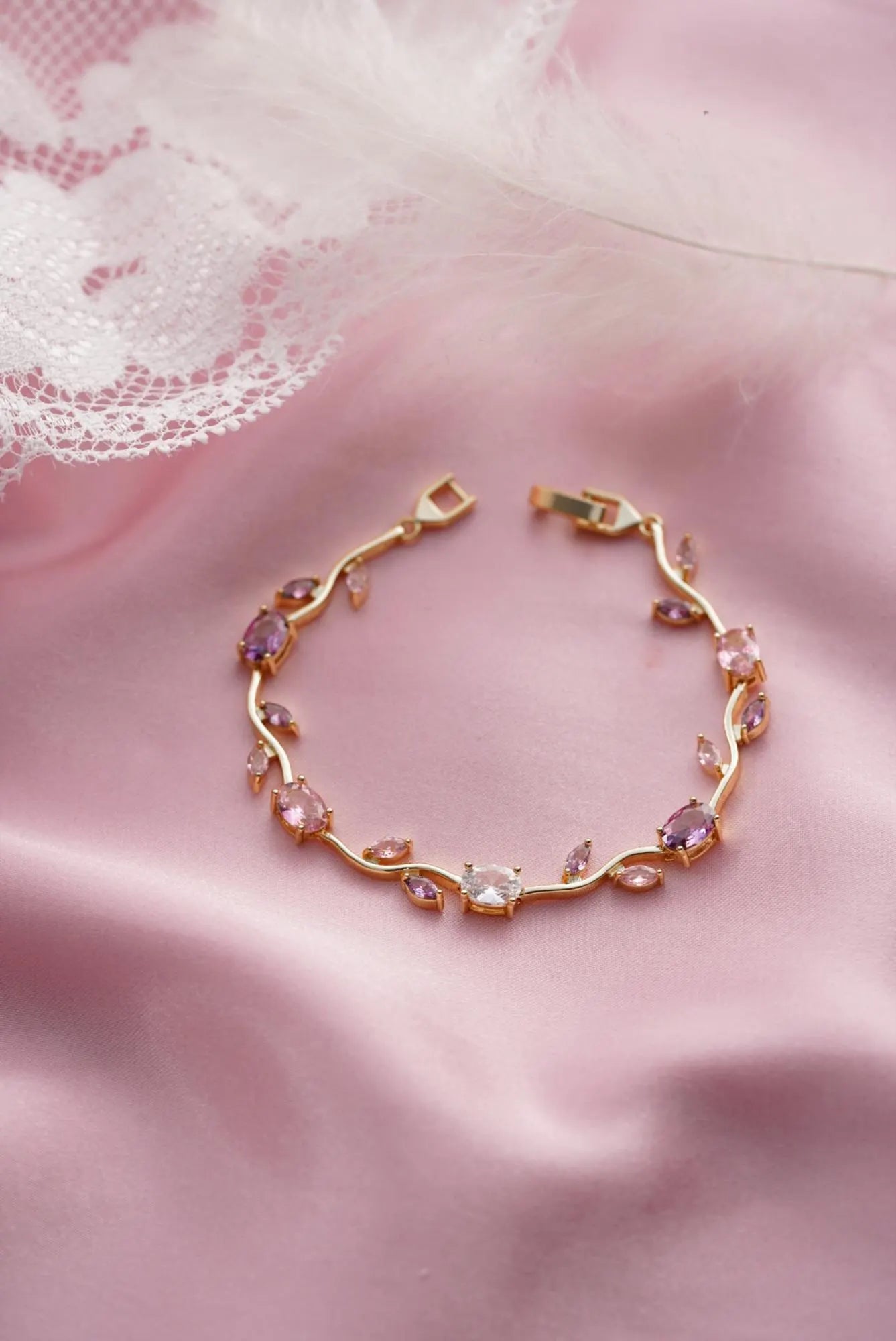 tulip bracelet
 floral bracelet gold
pastel crystal bracelet
 coquette jewelry
fairycore jewelry
gold flower bracelet
pink crystal bracelet
 lilac jewelry
 aesthetic bracelet
dainty gold bracelet
 romantic jewelry gift
 gift for her bracelet
 bridesmaid bracelet
 delicate floral jewelry
 soft girl jewelry
spring jewelry
cute gold bracelet
 feminine jewelry
nature inspired bracelet
 vintage style bracelet
 elegant gold bracelet
gold plated bracelet
 non tarnish bracelet
 hypoallergenic bracelet