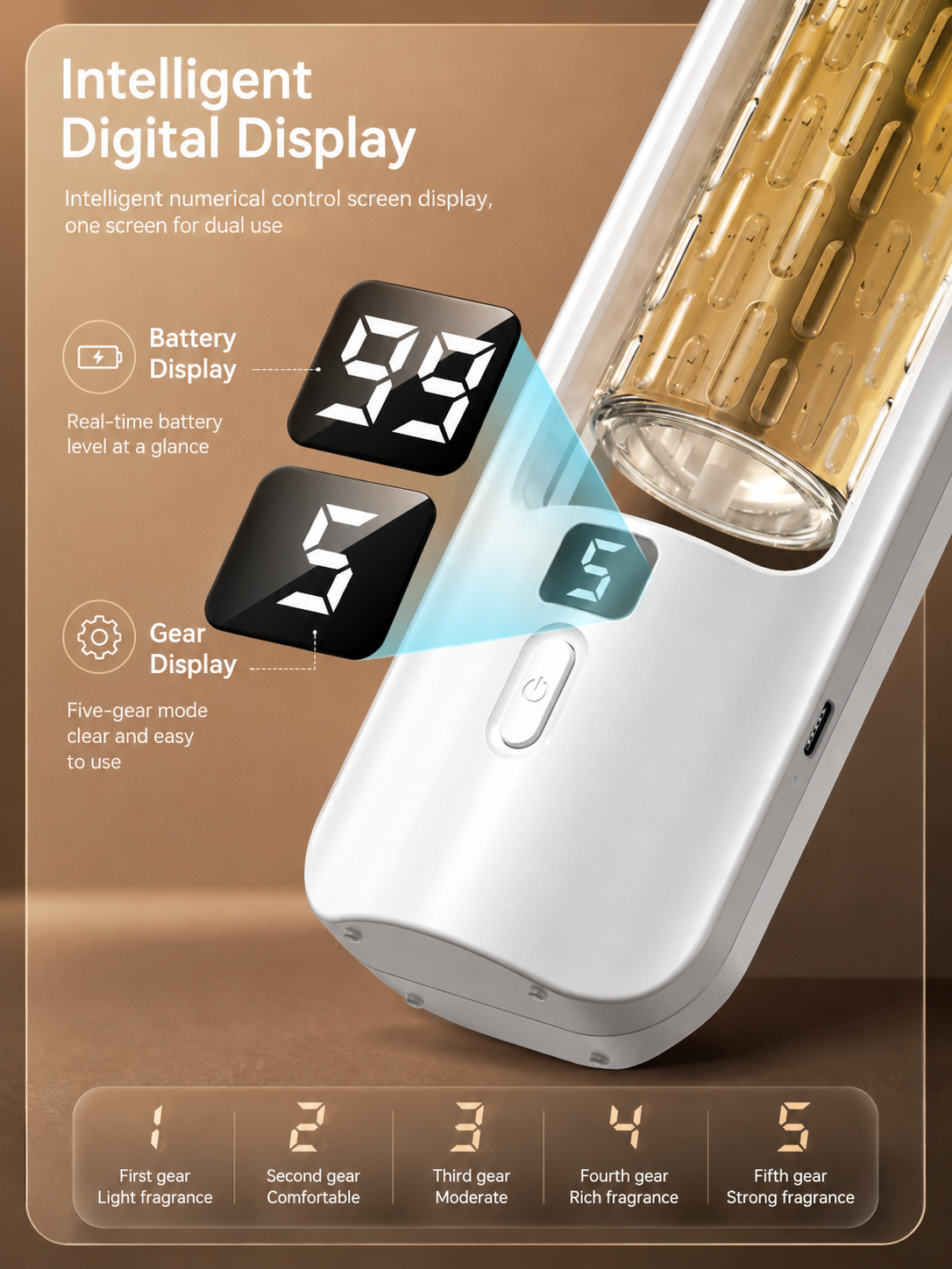 AromaGlow™ Smart Aroma Diffuser & Humidifier