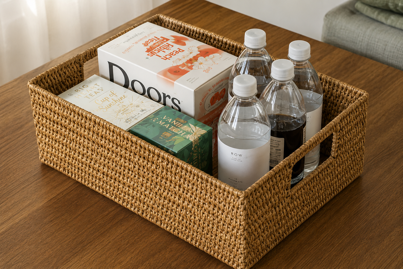 Nordic Woven Seagrass Basket