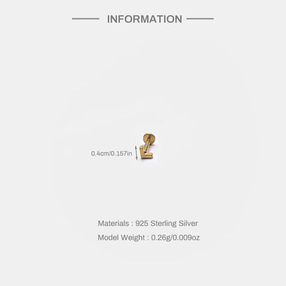 Elevate Your Style with Luxe Line Mini Zircon Stud Earrings