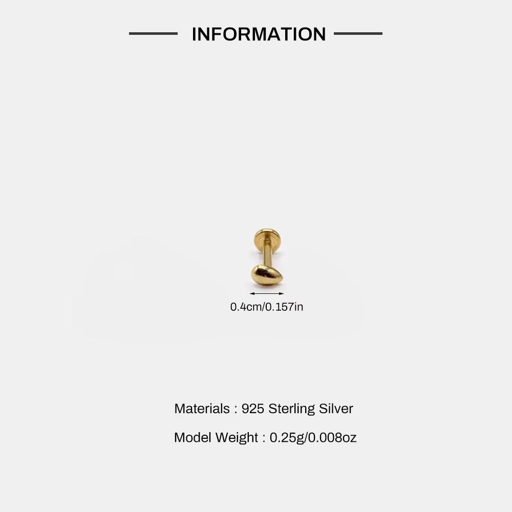 Elevate Your Style with Luxe Line Mini Zircon Stud Earrings