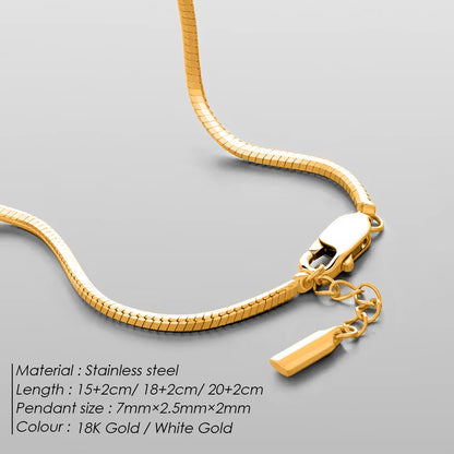 Emanco Gold Snake Chain Bracelet 
