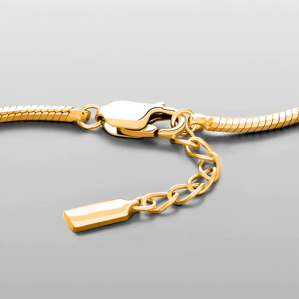 Emanco Gold Snake Chain Bracelet 