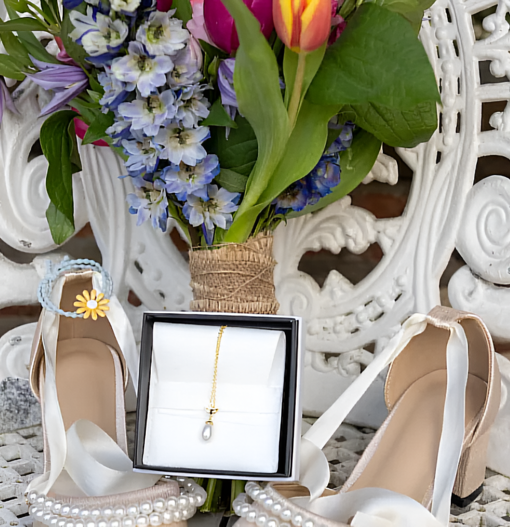 Eternal Pearl & Diamond Necklace