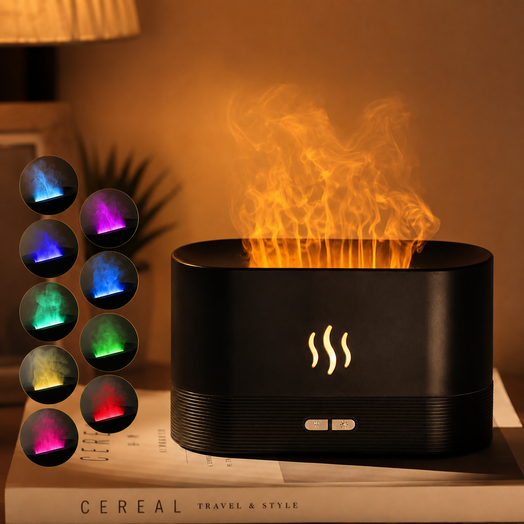 FlameAura™ Ultrasonic Aroma Diffuser