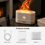 FlameAura™ Ultrasonic Aroma Diffuser