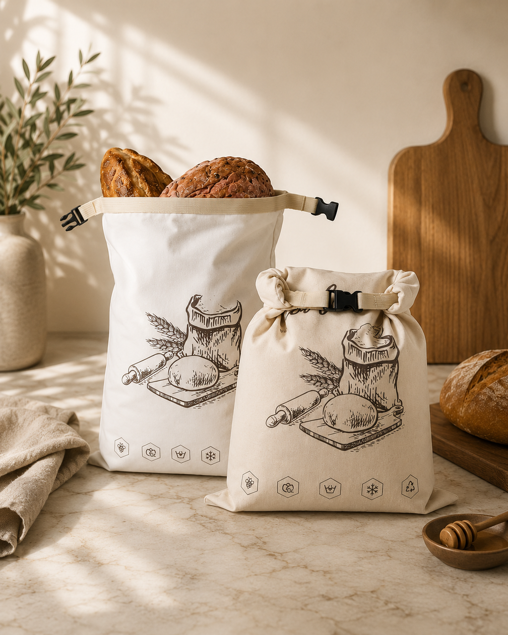 FreshFold™ Reusable Bread Storage Bag
