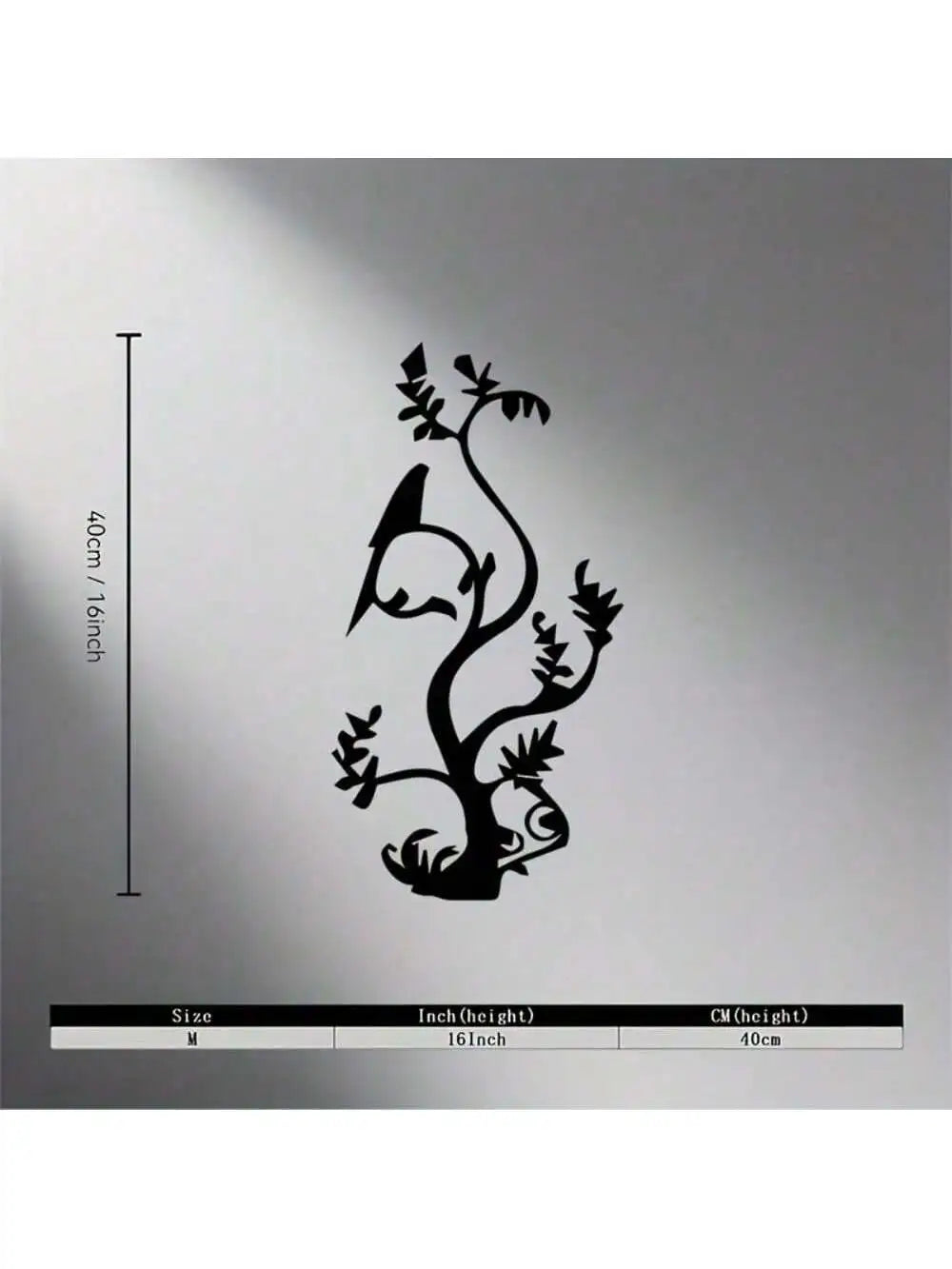 Modern Tree Landscape Metal Wall Art Set