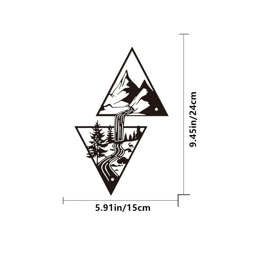 Nordic Symbol Metal Wall Art Collection