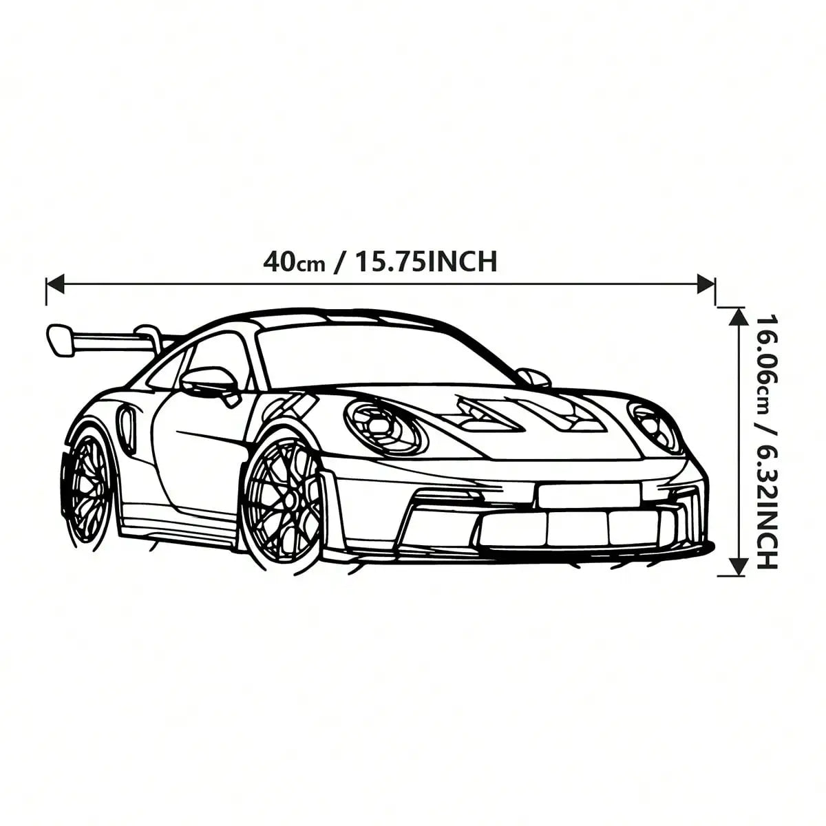 Performance Sports Car Metal Wall Art Collection