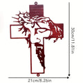 Rustic Jesus Cross Wall Art