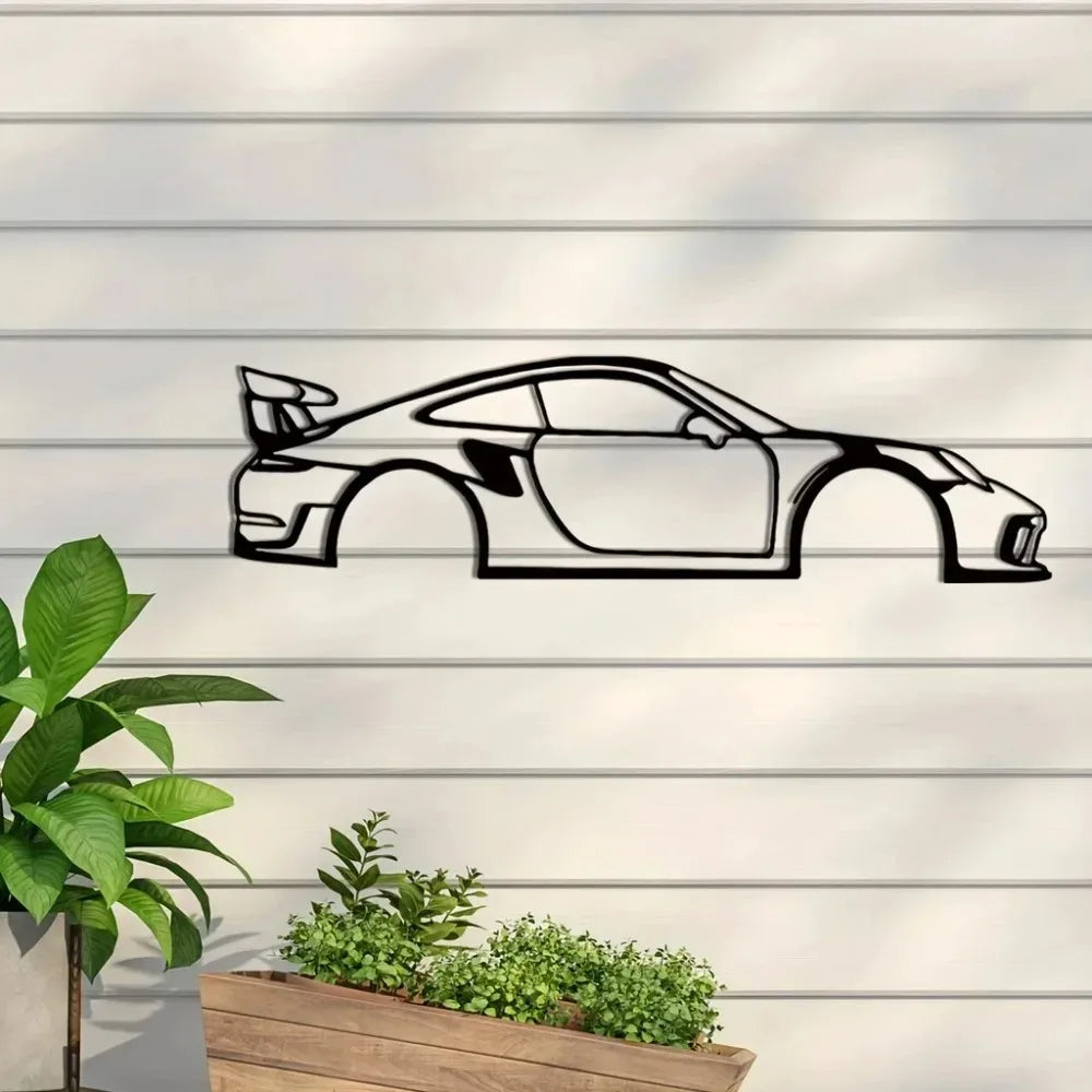 Performance Sports Car Metal Wall Art Collection