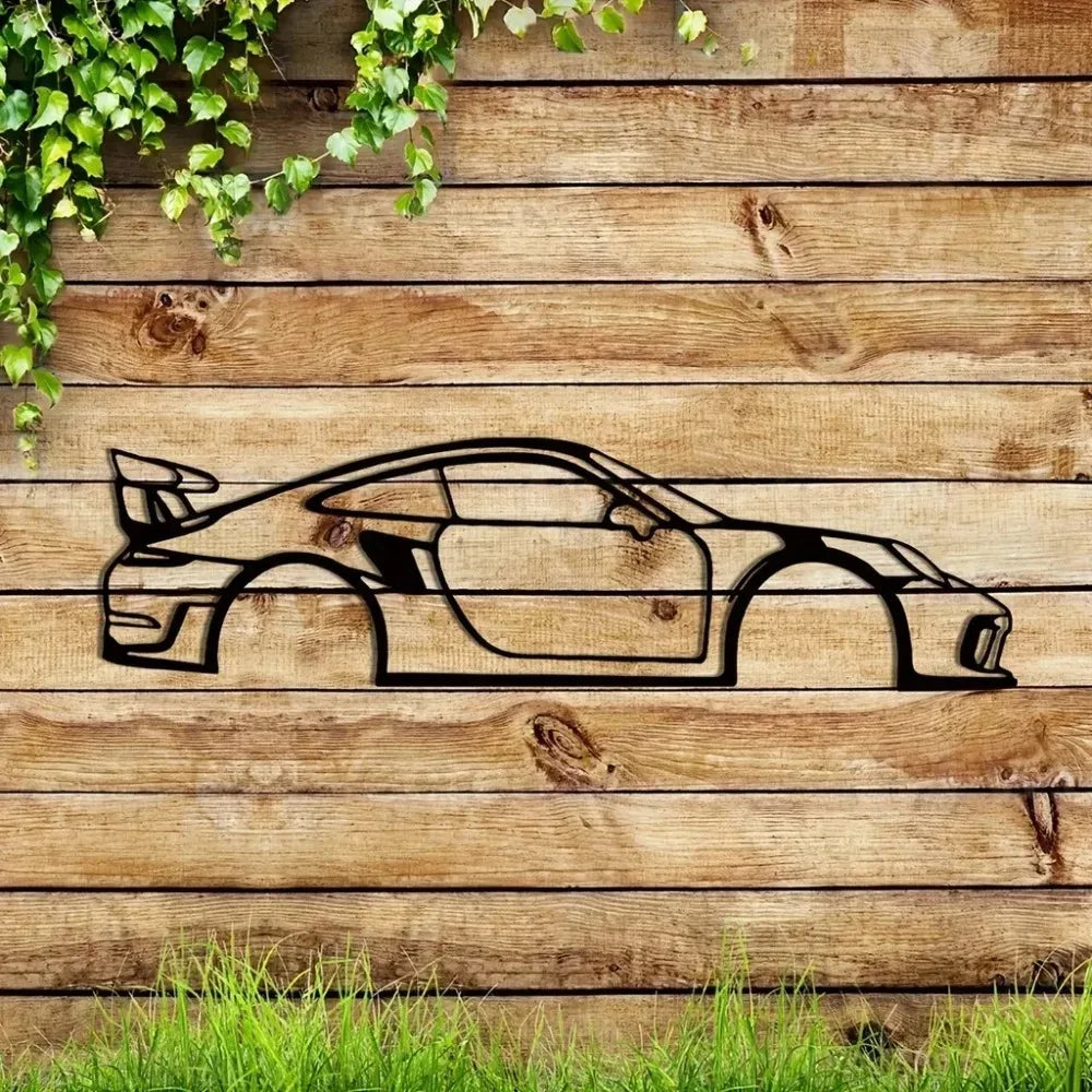 Performance Sports Car Metal Wall Art Collection