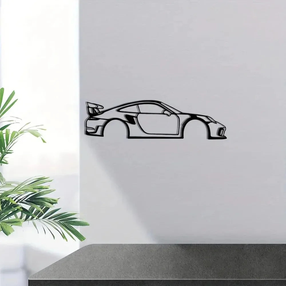 Performance Sports Car Metal Wall Art Collection