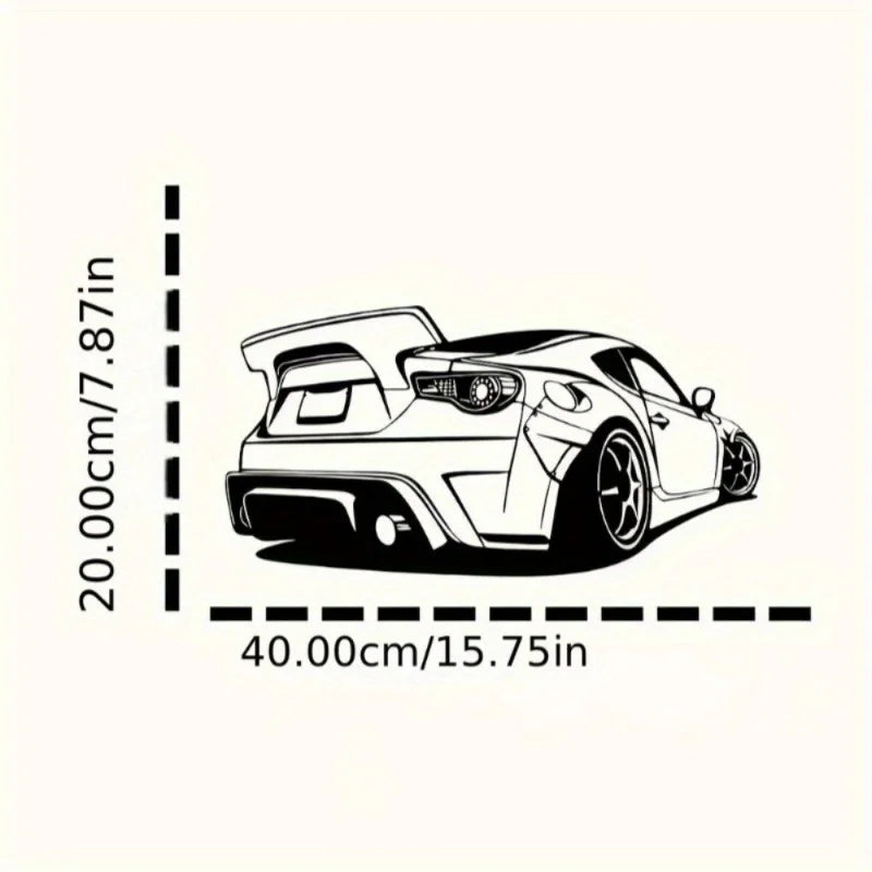 Performance Sports Car Metal Wall Art Collection