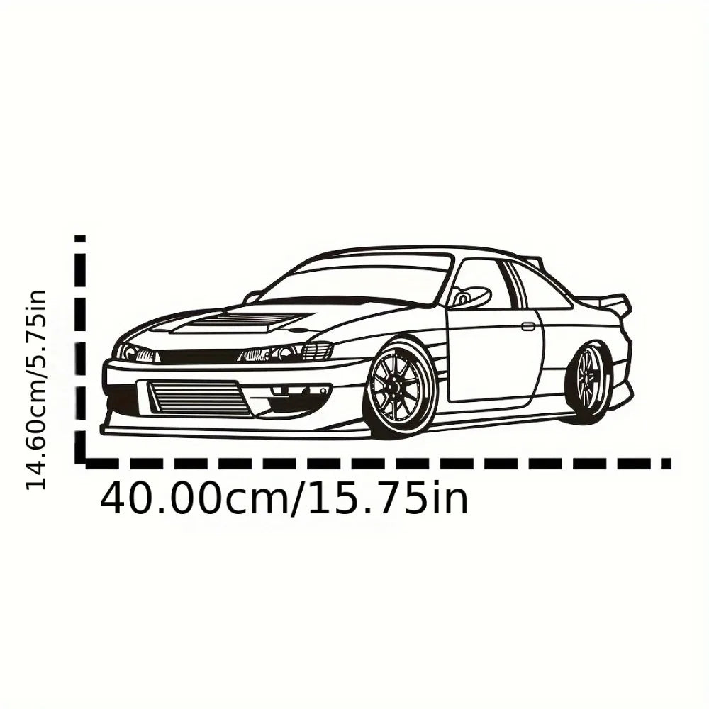 Performance Sports Car Metal Wall Art Collection