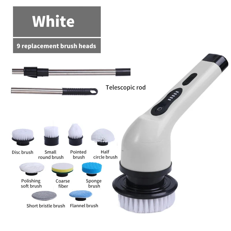 SpinForce™ 9-in-1 Electric Cleaning Brush