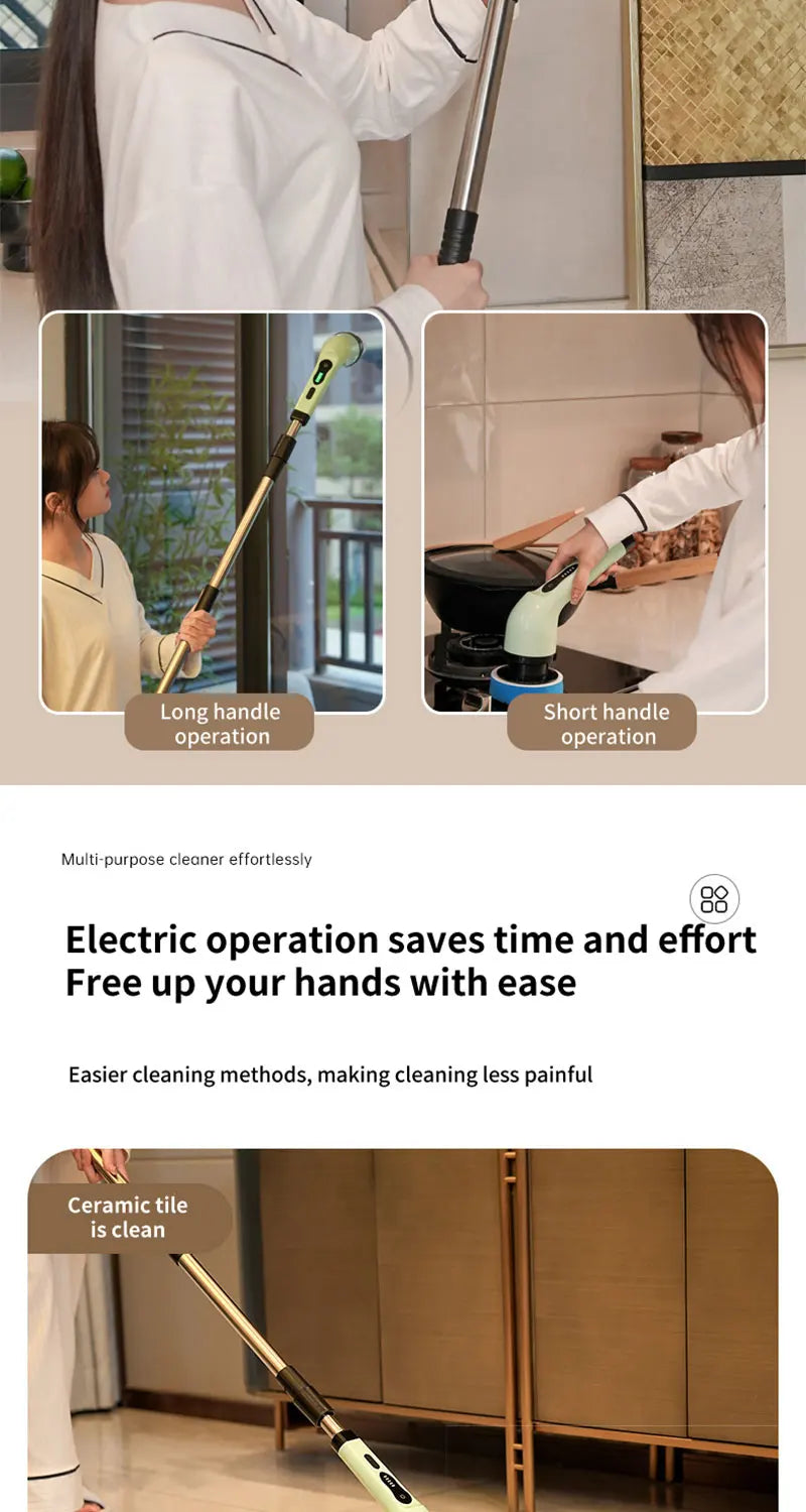 SpinForce™ 9-in-1 Electric Cleaning Brush