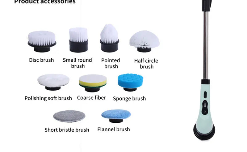 SpinForce™ 9-in-1 Electric Cleaning Brush