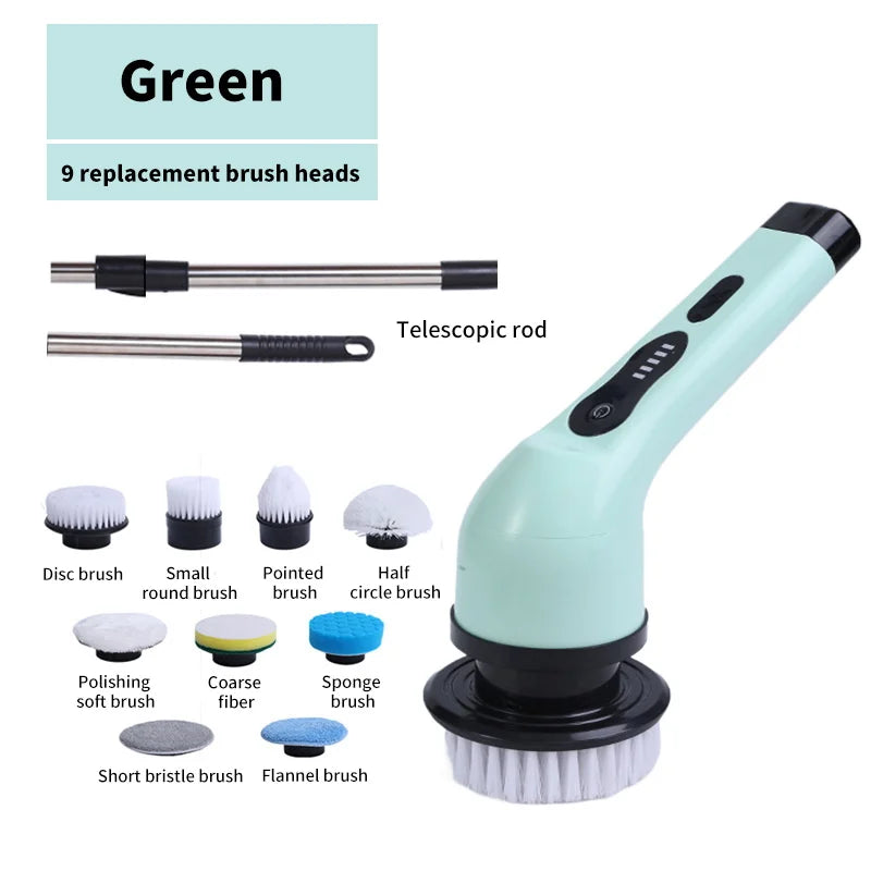SpinForce™ 9-in-1 Electric Cleaning Brush