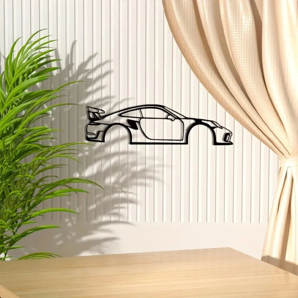 Performance Sports Car Metal Wall Art Collection