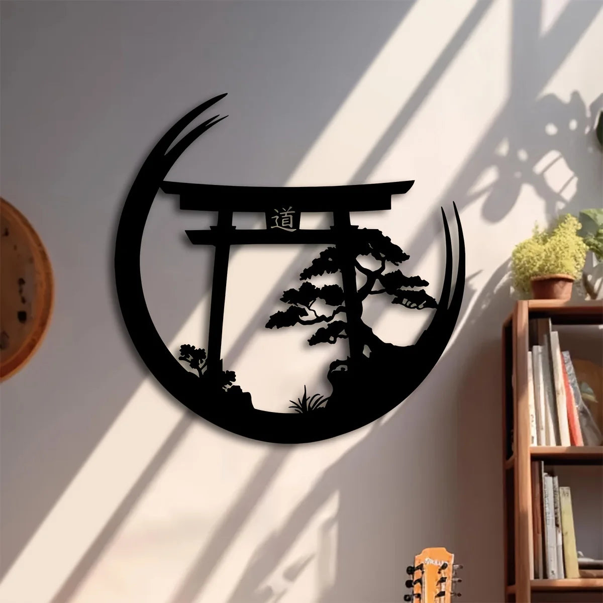 Zen Torii Gate Metal Wall Art