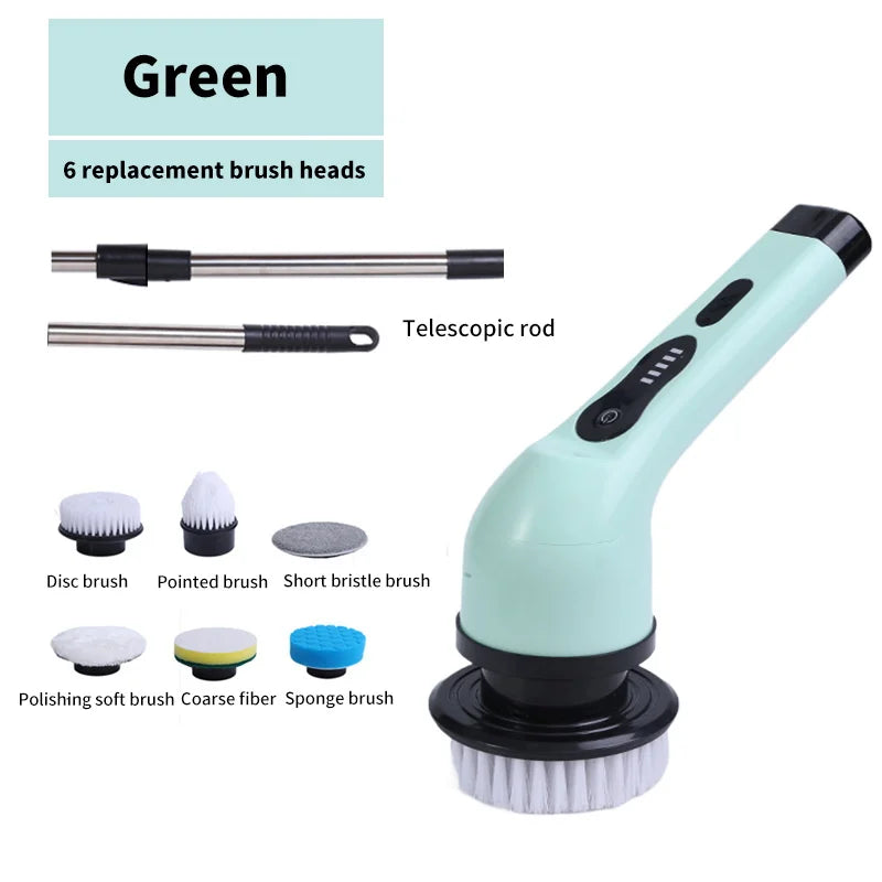 SpinForce™ 9-in-1 Electric Cleaning Brush