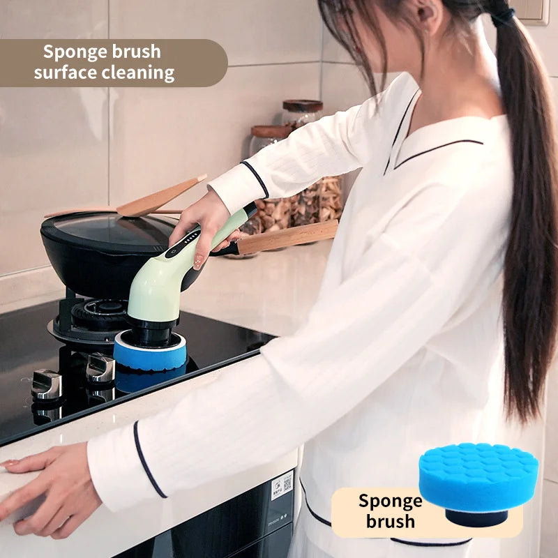 SpinForce™ 9-in-1 Electric Cleaning Brush
